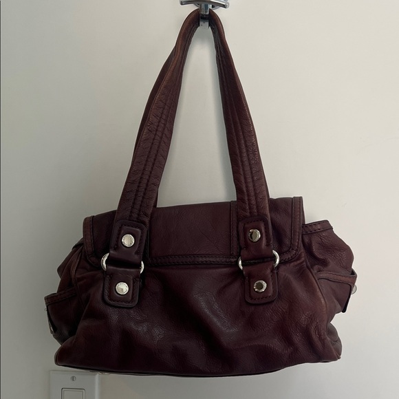 Marc Jacobs Rich Burgundy Leather Shoulder Bag - Picture 3 of 5